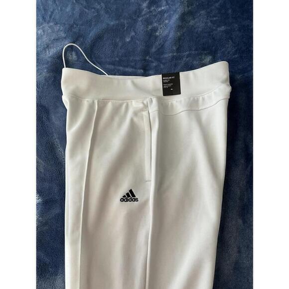 Adidas Women’s Drawstring Xpress Flare Leg Jogging Pants Regular Fit Med White‎ - Picture 2 of 12